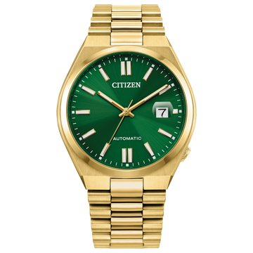 Citizen Men's Tsuyosa Gold-Tone Watch with Green Dial